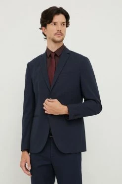 Φτηνός Sisley Κατάστημα 29 Ανδρικά Σακάκια Σακάκι Sisley ναυτικό μπλε