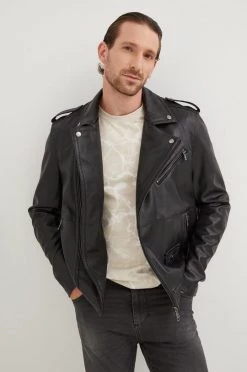 Φτηνός Sisley Κατάστημα 33 Ανδρικά Κοντά μπουφάν Ραμόνεσκα Sisley μαύρο,