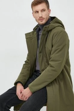 Φτηνός Sisley Κατάστημα 25 Ανδρικά Μακριά μπουφάν Μπουφάν Sisley πράσινο